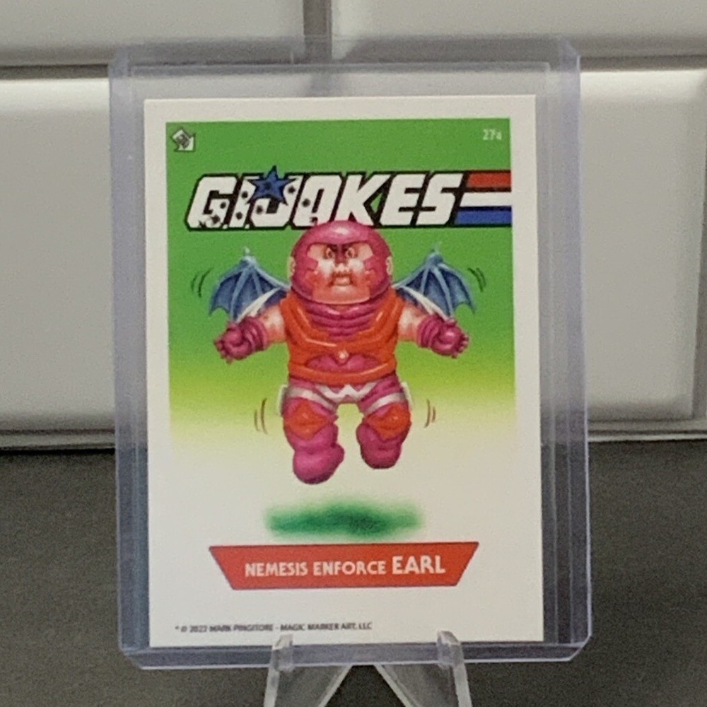 GPK Garbage Pail Kids GI Jokes 27a Nemesis Enforce Earl